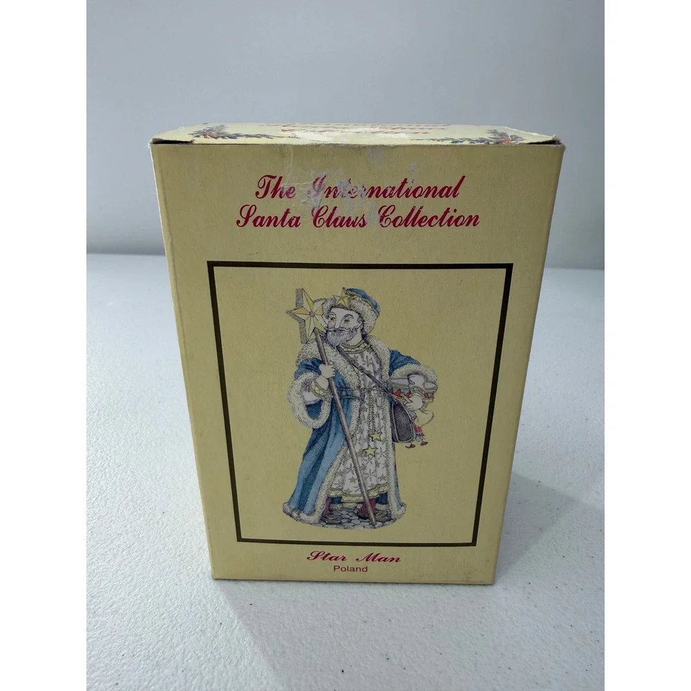 International Santa Claus Collection Star Man Poland SC04 Figurine 1992 Vintage